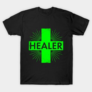 Queue Up for Healer T-Shirt